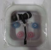 Fone de Ouvido In-Ear para Mp3 MP4 MP5 PSP PC - PRETO