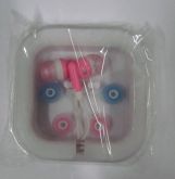 Fone de Ouvido In-Ear para Mp3 MP4 MP5 PSP PC - ROSA