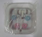 Fone de Ouvido In-Ear para Mp3 MP4 MP5 PSP PC - BRANCO