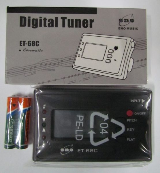Afinador ENO MUSIC compacto cromático ET-68C